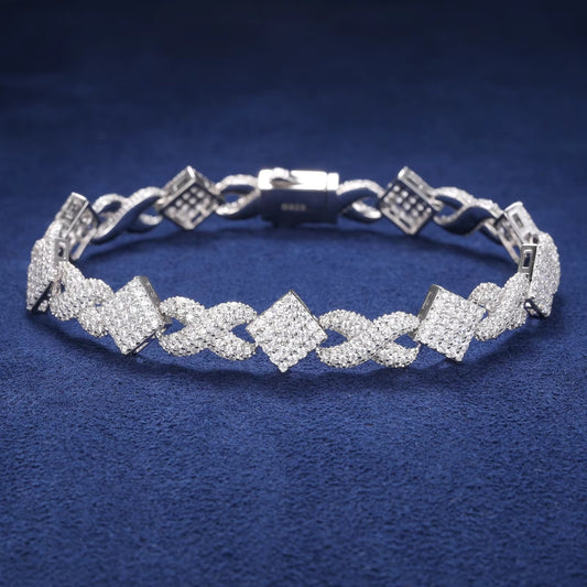 Infinity Square VVS Bracelet