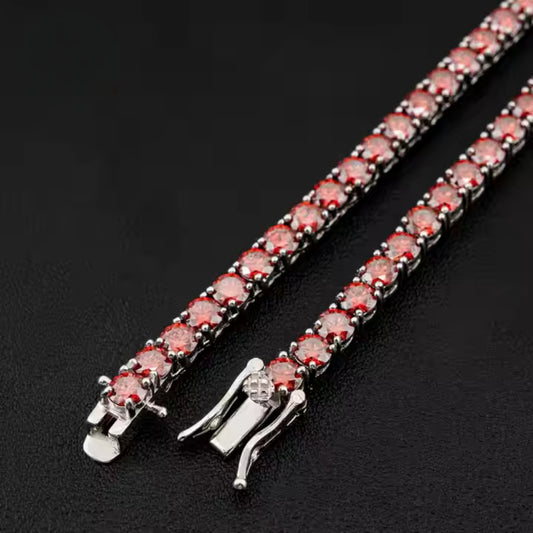 Red VVS Tennis Bracelet