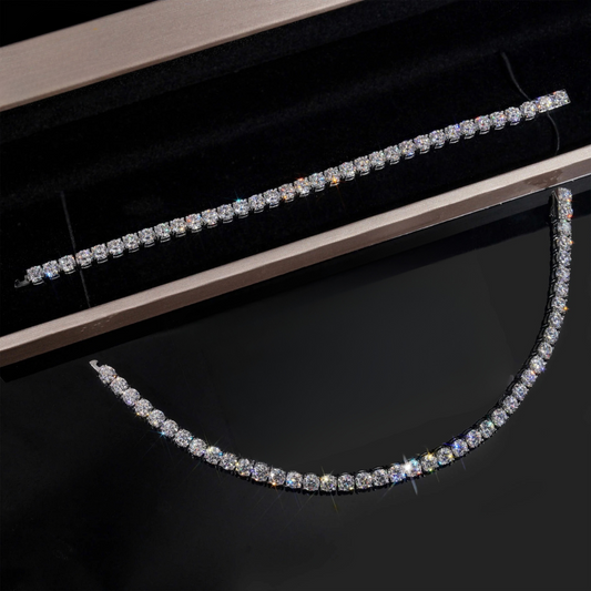 VVS Tennis Bracelet (3mm-5mm)