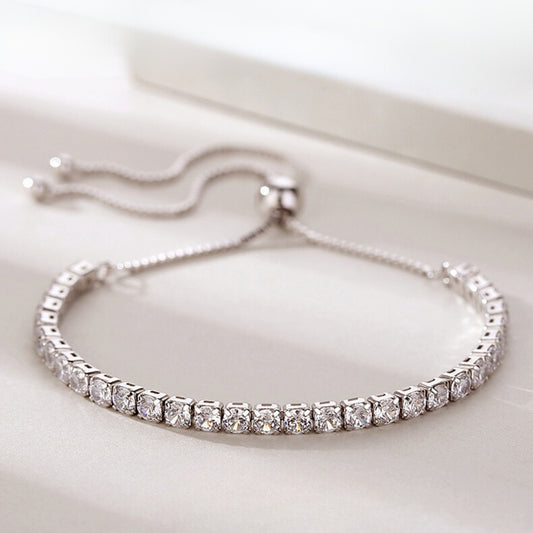 Adjustable VVS Tennis Bracelet